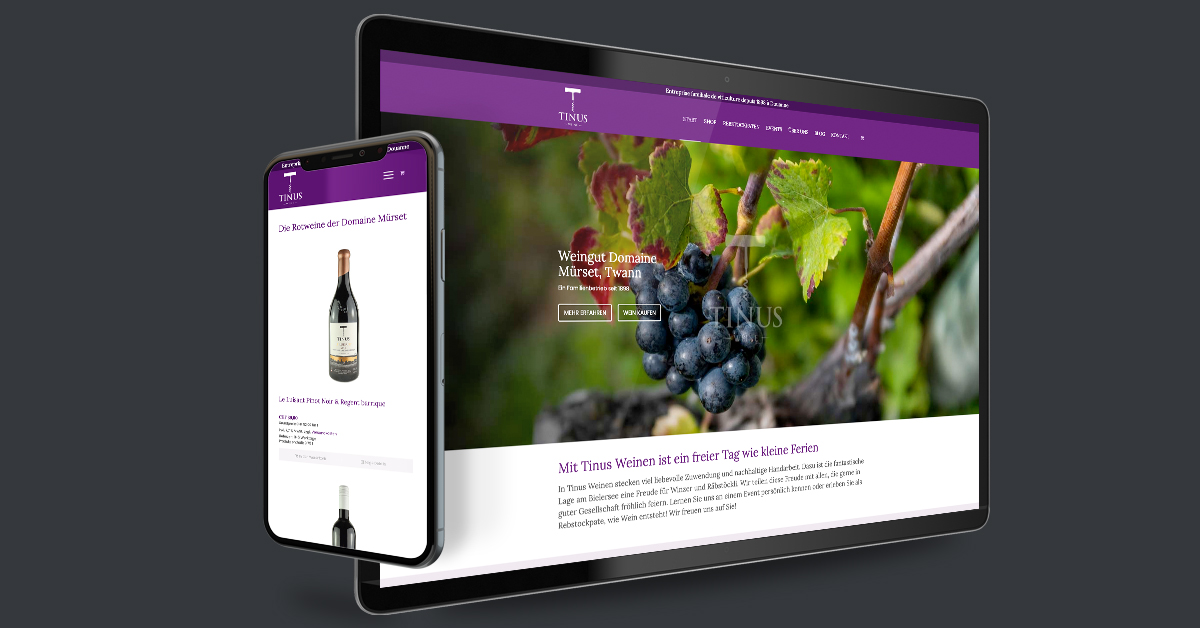 Onlineshop für Mürset Weine Schweiz